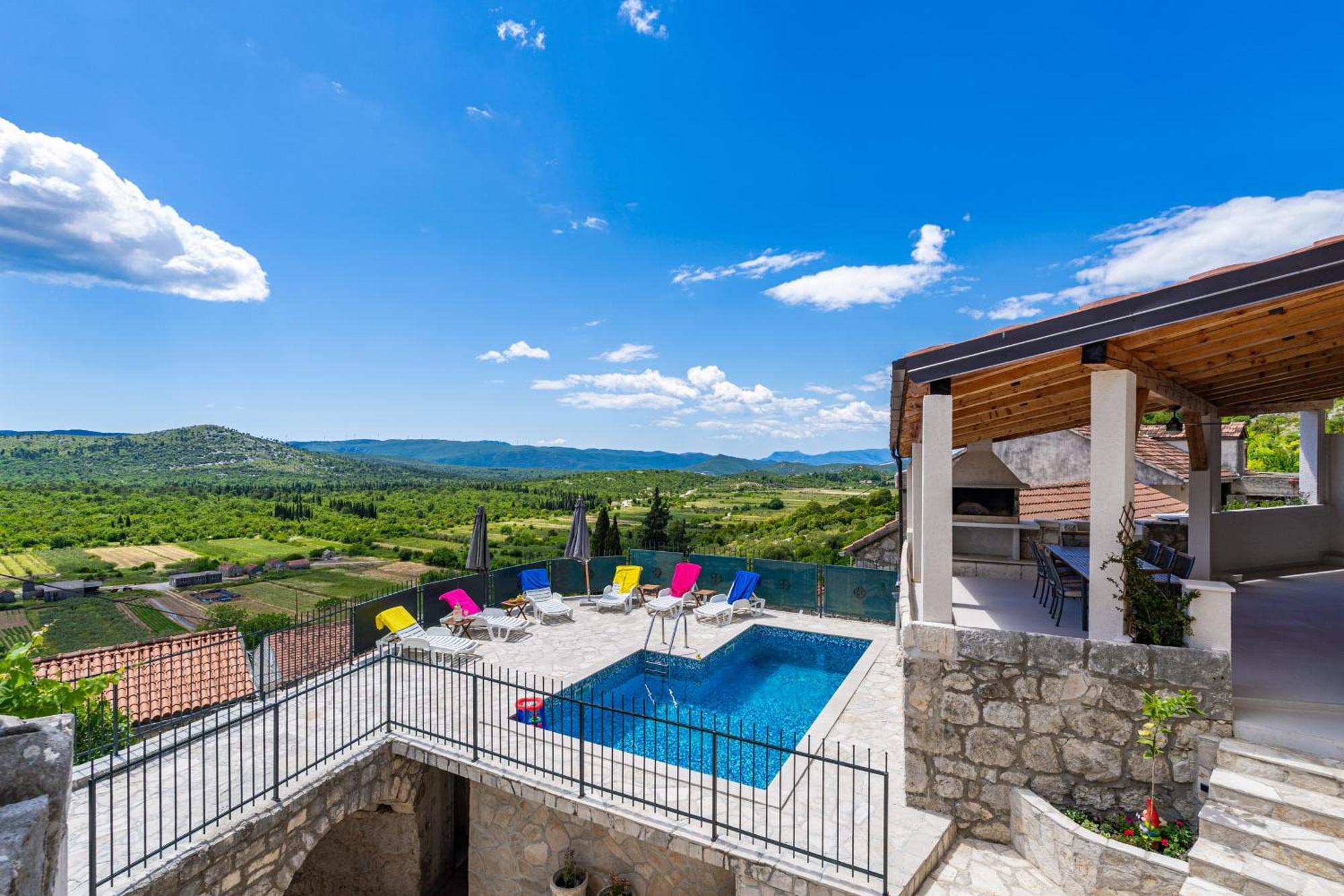Private Pool Villa - Meditteranean Peace Slano Dış mekan fotoğraf